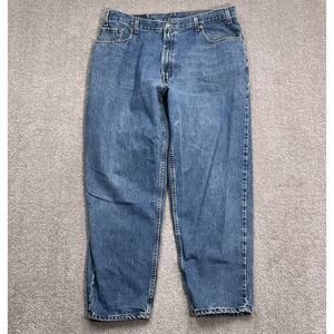 Levis 560 Jeans Men 40W 30L ACT 38W‎ Blue Loose Fit Taper Leg Classic Denim